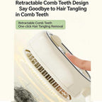 Steam Brush | Rechargeable Detangling Tool with Oil